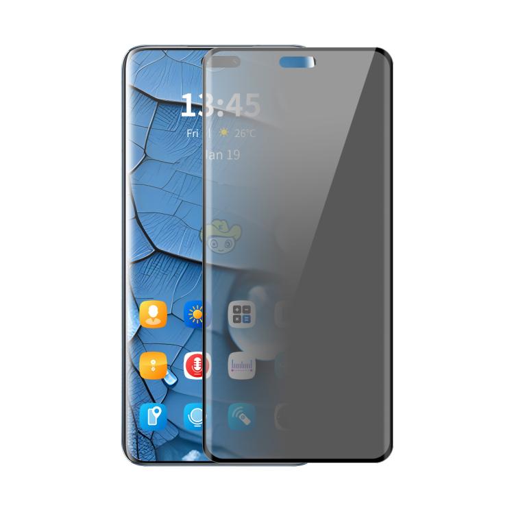 For Honor Magic7 Pro ENKAY Hat-Prince Easy Install Heat Bending Privacy Screen Tempered Glass Film - Honor Tempered Glass by ENKAY | Online Shopping UK | buy2fix