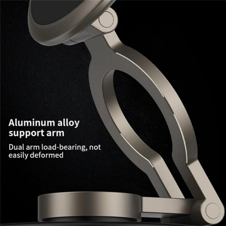 D2 3-Axis Folding Magnetic Suction Cup 360 Degree Rotation Phone Stand Car Phone Holder - Universal Car Holders by buy2fix | Online Shopping UK | buy2fix