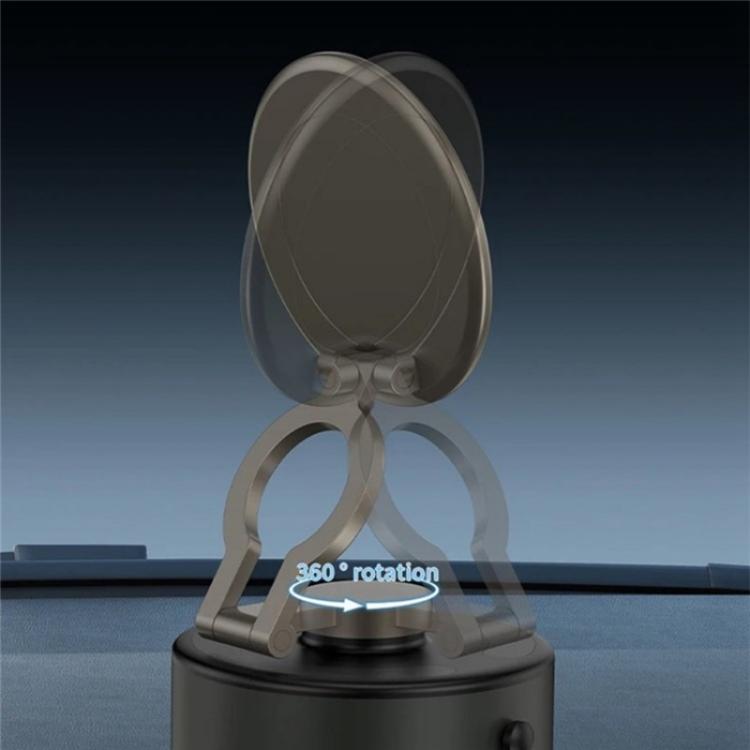 D2 3-Axis Folding Magnetic Suction Cup 360 Degree Rotation Phone Stand Car Phone Holder - Universal Car Holders by buy2fix | Online Shopping UK | buy2fix