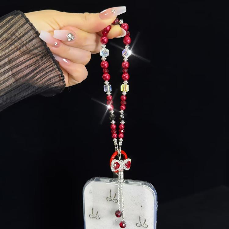 Bow Tassel Bracelet(Purple) - Lanyards & Wrist Straps by buy2fix | Online Shopping UK | buy2fix