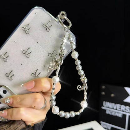 Sun and stars Cat Sun Star Pearl Mobile Phone Chain - Lanyards & Wrist Straps by buy2fix | Online Shopping UK | buy2fix