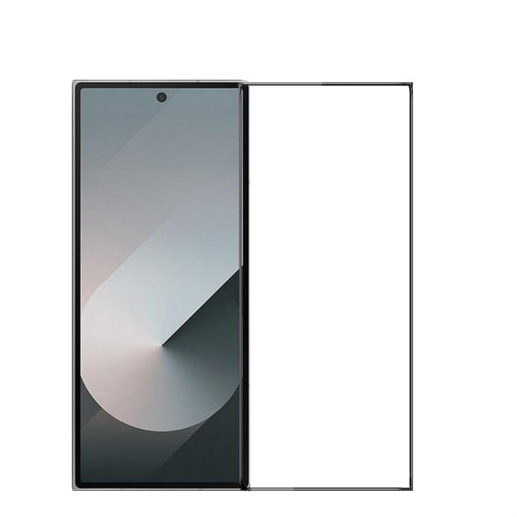 For Samsung Galaxy Z Fold7 MOFI 9H 3D Explosion-proof Curved Screen Tempered Glass Film(Black) - Galaxy Z Fold7 5G Tempered Glass by MOFI | Online Shopping UK | buy2fix