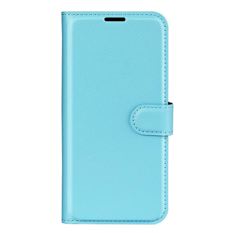 For Google Pixel 10 / 10 Pro Litchi Texture Horizontal Flip Leather Phone Case with Holder(Blue) - Google Cases by buy2fix | Online Shopping UK | buy2fix