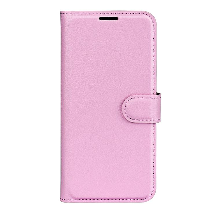 For Google Pixel 10 Pro XL Litchi Texture Horizontal Flip Leather Phone Case with Holder(Pink) - Google Cases by buy2fix | Online Shopping UK | buy2fix