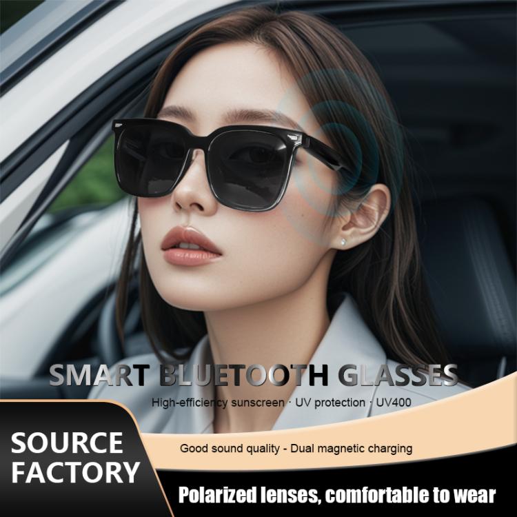 GS01 Smart Glasses, Support Intelligent Driving Navigation / Bluetooth Call(Black) - Smart Glasses by buy2fix | Online Shopping UK | buy2fix