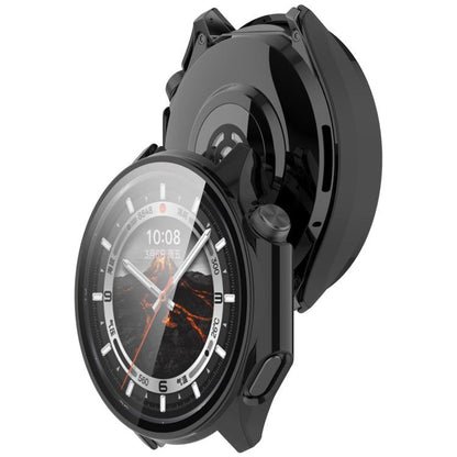 For OPPO Watch X2 Tempered Film Integrated PC Watch Protective Case(Black) - Watch Case by buy2fix | Online Shopping UK | buy2fix