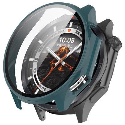 For OPPO Watch X2 Tempered Film Integrated PC Watch Protective Case(Pine Green) - Watch Case by buy2fix | Online Shopping UK | buy2fix