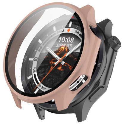 For OPPO Watch X2 Tempered Film Integrated PC Watch Protective Case(Cherry Pink) - Watch Case by buy2fix | Online Shopping UK | buy2fix