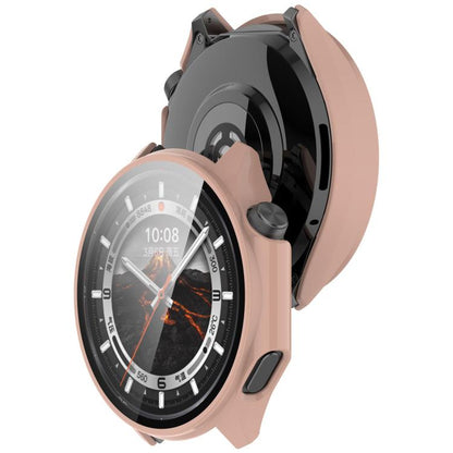 For OPPO Watch X2 Tempered Film Integrated PC Watch Protective Case(Cherry Pink) - Watch Case by buy2fix | Online Shopping UK | buy2fix