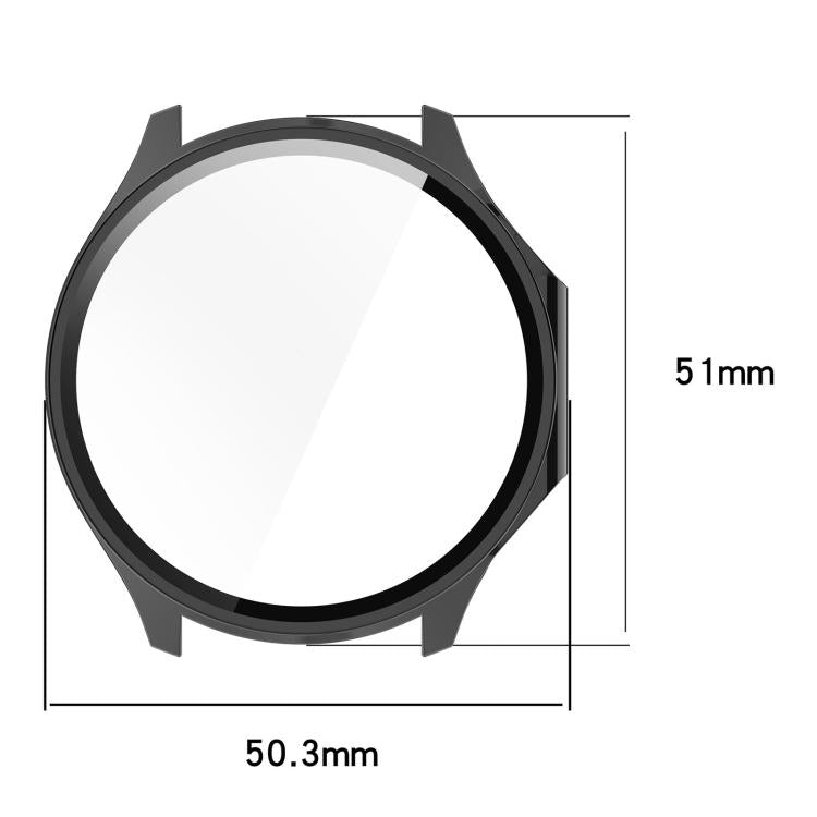 For OPPO Watch X2 Tempered Film Integrated PC Watch Protective Case(Pine Green) - Watch Case by buy2fix | Online Shopping UK | buy2fix