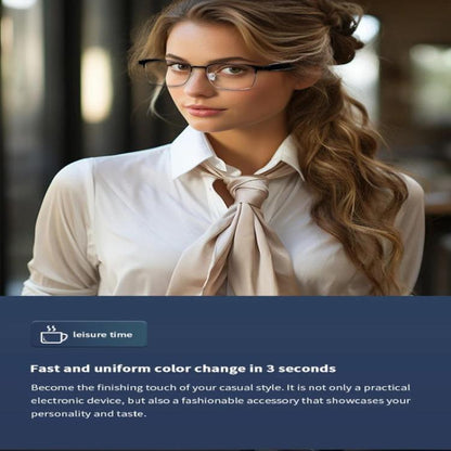 GS06 Smart Glasses, Support AI Smart Chip / Bluetooth Call / Outdoor Sports(Gold) - Smart Glasses by buy2fix | Online Shopping UK | buy2fix