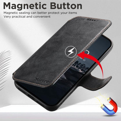 For iPhone 17 Suteni Q05 2-in-1 Multi-function Detachable Wallet MagSafe Phone Case(Black) - iPhone 17 Cases by Suteni | Online Shopping UK | buy2fix