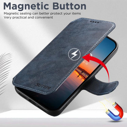 For iPhone 17 Suteni Q05 2-in-1 Multi-function Detachable Wallet MagSafe Phone Case(Blue) - iPhone 17 Cases by Suteni | Online Shopping UK | buy2fix