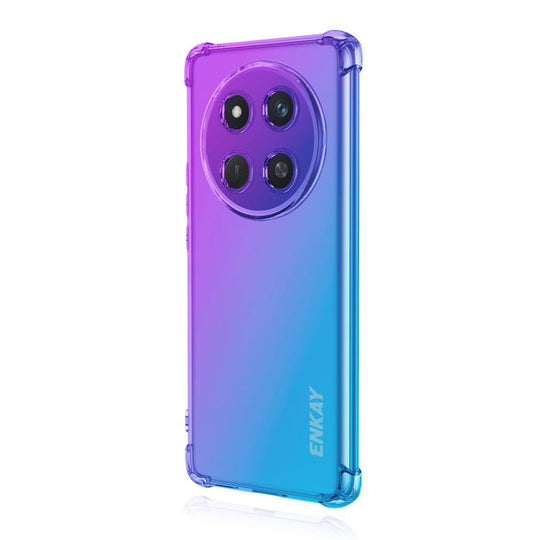 For Honor X60 Pro 5G / X9c / Magic7 Lite ENKAY Hat-Prince Gradient Airbag TPU Phone Case(Purple Blue)