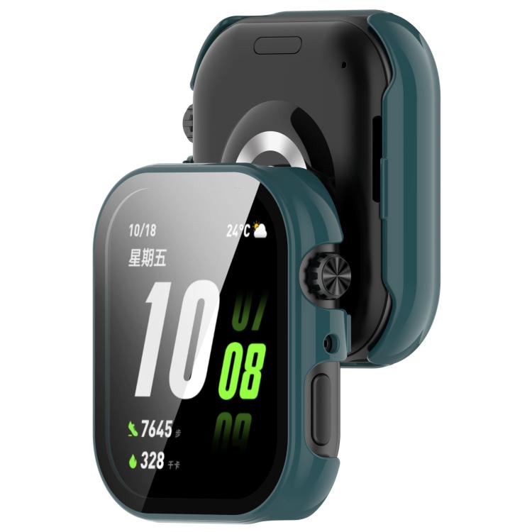 For Honor ROSSINI 2i Tempered Film Integrated PC Watch Protective Case(Pine Green) - Watch Cases by buy2fix | Online Shopping UK | buy2fix