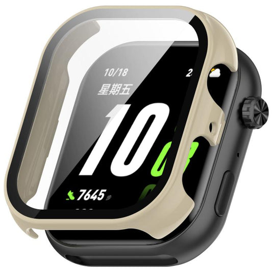 For Honor ROSSINI 2i Tempered Film Integrated PC Watch Protective Case(Ivory White) - Watch Cases by buy2fix | Online Shopping UK | buy2fix