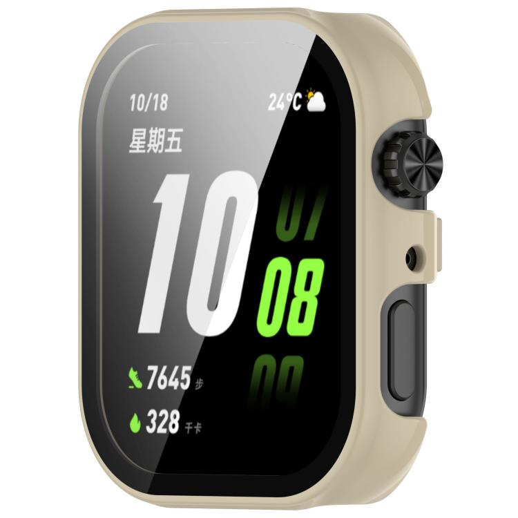 For Honor ROSSINI 2i Tempered Film Integrated PC Watch Protective Case(Ivory White) - Watch Cases by buy2fix | Online Shopping UK | buy2fix