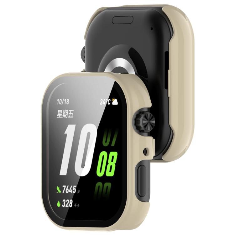 For Honor ROSSINI 2i Tempered Film Integrated PC Watch Protective Case(Ivory White) - Watch Cases by buy2fix | Online Shopping UK | buy2fix