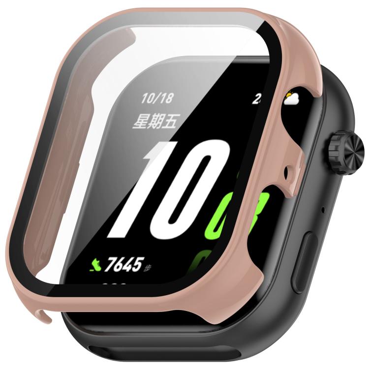 For Honor ROSSINI 2i Tempered Film Integrated PC Watch Protective Case(Cherry Pink) - Watch Cases by buy2fix | Online Shopping UK | buy2fix