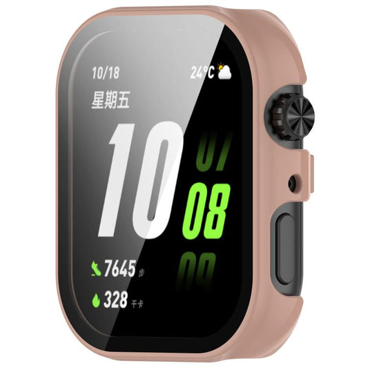 For Honor ROSSINI 2i Tempered Film Integrated PC Watch Protective Case(Cherry Pink) - Watch Cases by buy2fix | Online Shopping UK | buy2fix