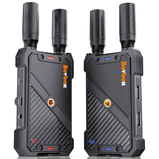 BOVBOX 082 1080P H.265 Low Latency 400m Transmitter Receiver HDMI Wireless Extender, Plug:UK Plug - Adapter by buy2fix | Online Shopping UK | buy2fix