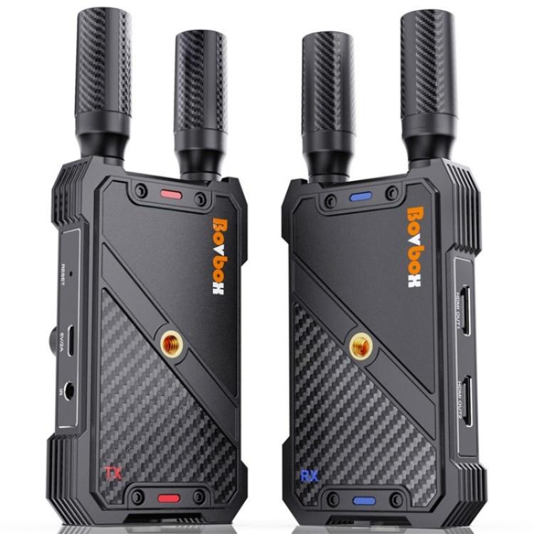 BOVBOX 082 1080P H.265 Low Latency 400m Transmitter Receiver HDMI Wireless Extender, Plug:EU Plug - Adapter by buy2fix | Online Shopping UK | buy2fix