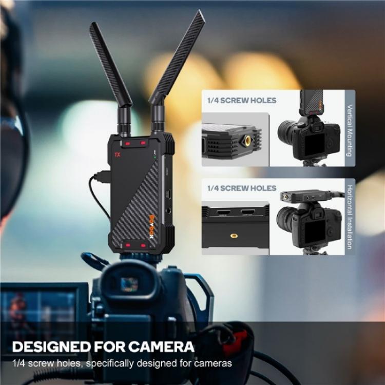 BOVBOX 081 400m Range 1080P HD Video Transmitter Receiver Use Wireless HDMI Extender, Plug:EU Plug - Adapter by buy2fix | Online Shopping UK | buy2fix