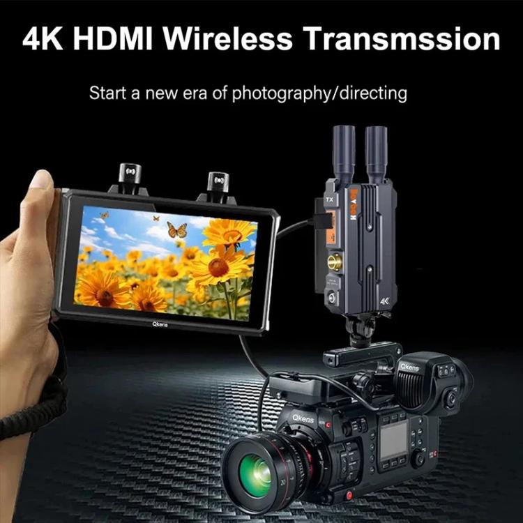 BOVBOX 098 For DSLR Cameras 4K HD Wireless Extender SDI HDMI Dual Interface Video Monitor, Plug:UK Plug - Adapter by buy2fix | Online Shopping UK | buy2fix