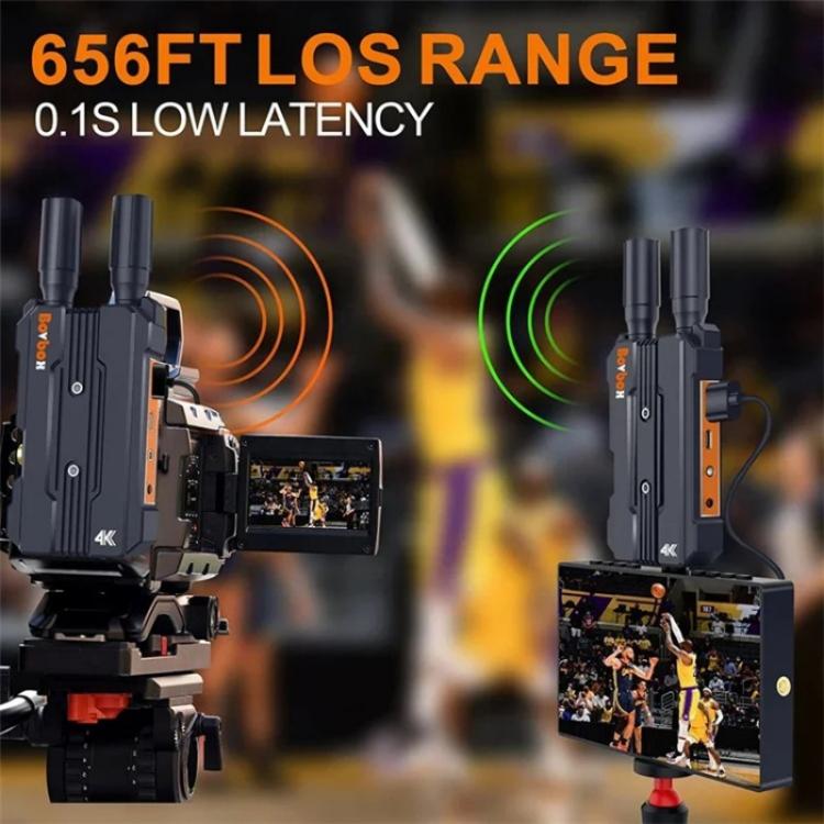 BOVBOX 098 For DSLR Cameras 4K HD Wireless Extender SDI HDMI Dual Interface Video Monitor, Plug:US Plug - Adapter by buy2fix | Online Shopping UK | buy2fix