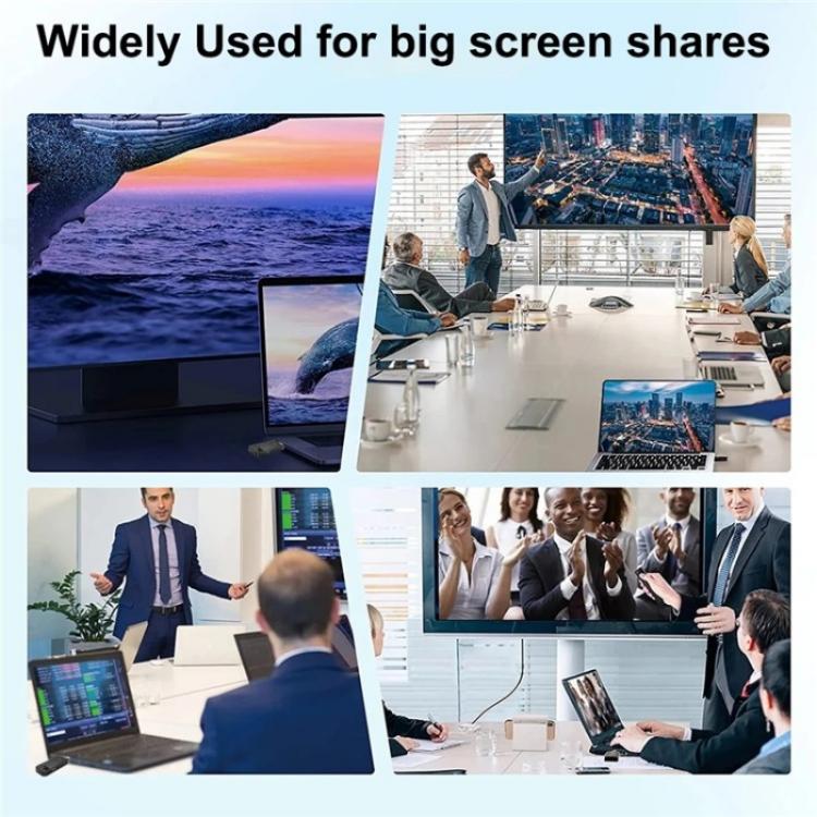 BOVBOX 091-HD Conference Use 100M Wireless WiFi HDMI Extender Video Transmitter Receiver, Plug:US Plug - Adapter by buy2fix | Online Shopping UK | buy2fix