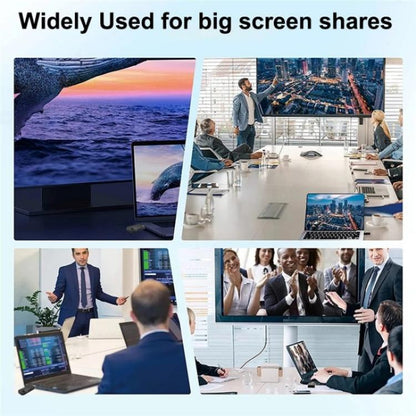 BOVBOX 091-HD Conference Use 100M Wireless WiFi HDMI Extender Video Transmitter Receiver, Plug:US Plug - Adapter by buy2fix | Online Shopping UK | buy2fix