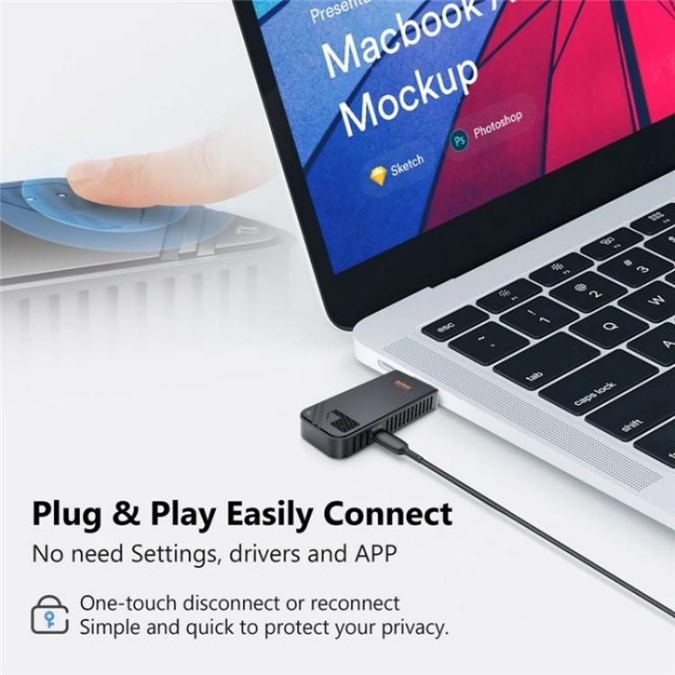 BOVBOX 091-HD Conference Use 100M Wireless WiFi HDMI Extender Video Transmitter Receiver, Plug:EU Plug - Adapter by buy2fix | Online Shopping UK | buy2fix