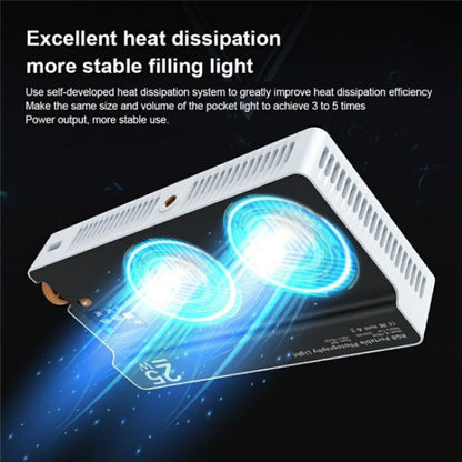 PB25R Live Streaming Portable Video Conference RGB LED Light Photography Pocket Fill Light - Selfie Light by buy2fix | Online Shopping UK | buy2fix