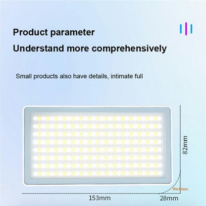 PB25R Live Streaming Portable Video Conference RGB LED Light Photography Pocket Fill Light - Selfie Light by buy2fix | Online Shopping UK | buy2fix