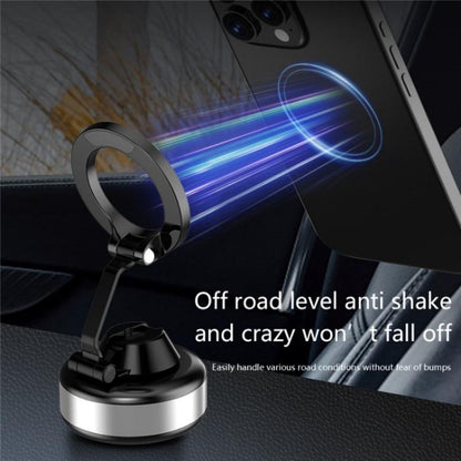 X98 Magnetic Vacuum Suction Electric Absorption Cellphone Stand Desktop Car Phone Holder(Black) - Universal Car Holders by buy2fix | Online Shopping UK | buy2fix