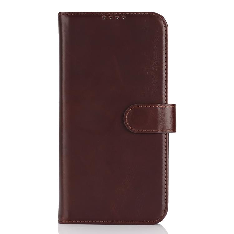 For iPhone 14 Pro Genuine Leather Card Wallet MagSafe Phone Case(Dark Brown) - iPhone 14 Pro Cases by buy2fix | Online Shopping UK | buy2fix