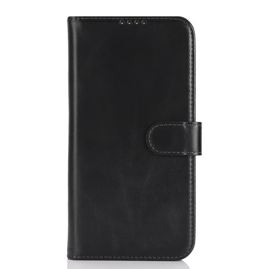 For iPhone 16 Genuine Leather Card Wallet MagSafe Phone Case(Black) - iPhone 16 Cases by buy2fix | Online Shopping UK | buy2fix