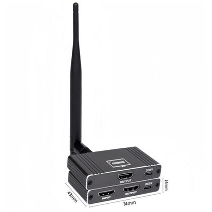 D9-1 / D10-1 Support 90 Degree Screen Rotation 8X1 HDMI Wireless Display Adapter - Adapter by buy2fix | Online Shopping UK | buy2fix