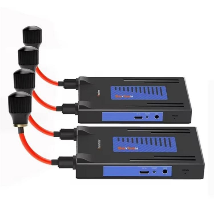 BOVBOX 092 Pro Audio Video Transmitter Receiver 300m Wireless HDMI Extender, Plug:UK Plug - Adapter by buy2fix | Online Shopping UK | buy2fix