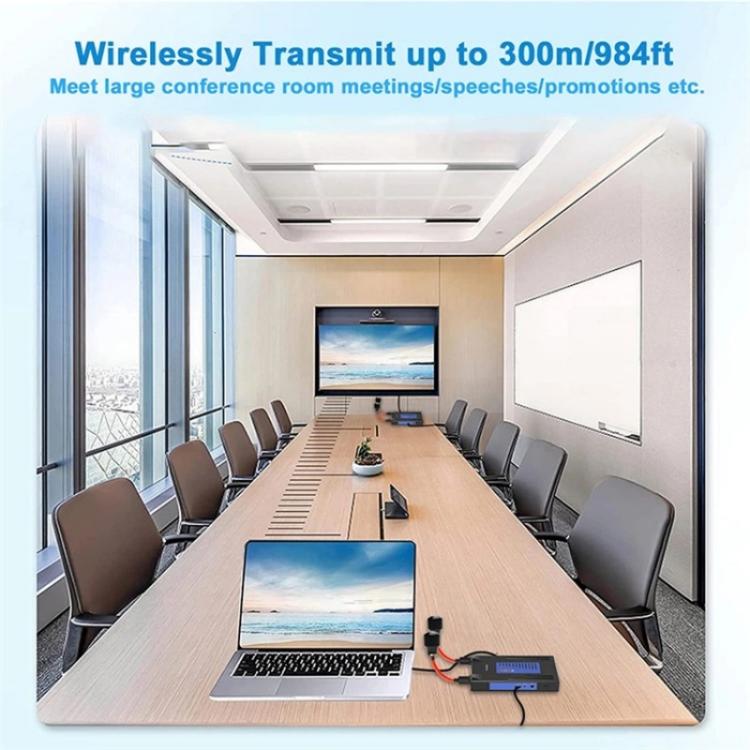 BOVBOX 092 Pro Audio Video Transmitter Receiver 300m Wireless HDMI Extender, Plug:US Plug - Adapter by buy2fix | Online Shopping UK | buy2fix