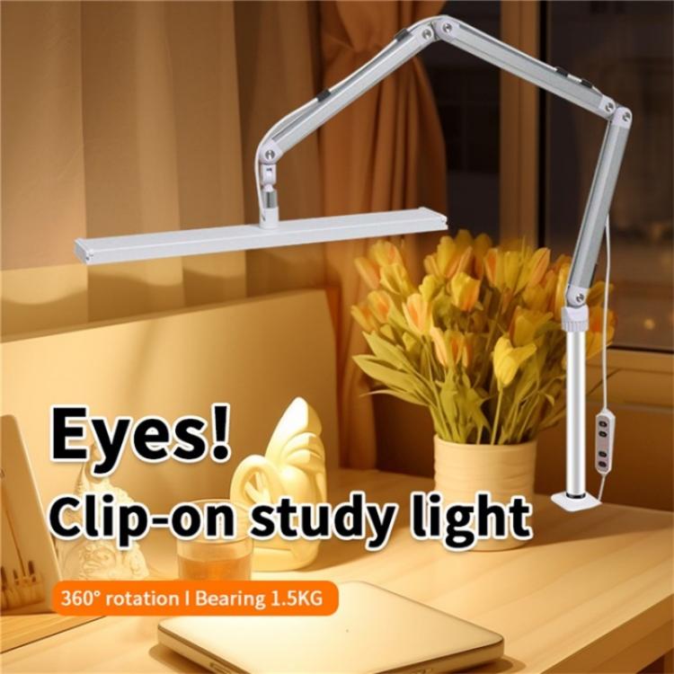 S001 Foldable Eyelash Extension LED Light Clip On Beauty Salon Tattoo Lamp(UK Plug) - Selfie Light by buy2fix | Online Shopping UK | buy2fix