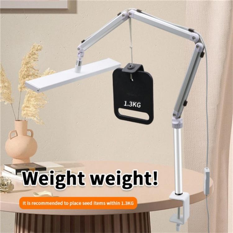 S001 Foldable Eyelash Extension LED Light Clip On Beauty Salon Tattoo Lamp(AU Plug) - Selfie Light by buy2fix | Online Shopping UK | buy2fix