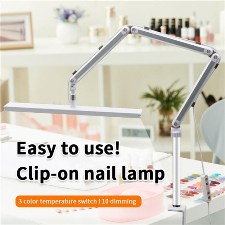 S001 Foldable Eyelash Extension LED Light Clip On Beauty Salon Tattoo Lamp(AU Plug) - Selfie Light by buy2fix | Online Shopping UK | buy2fix