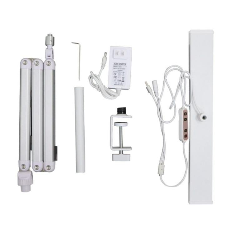 S001 Foldable Eyelash Extension LED Light Clip On Beauty Salon Tattoo Lamp(UK Plug) - Selfie Light by buy2fix | Online Shopping UK | buy2fix