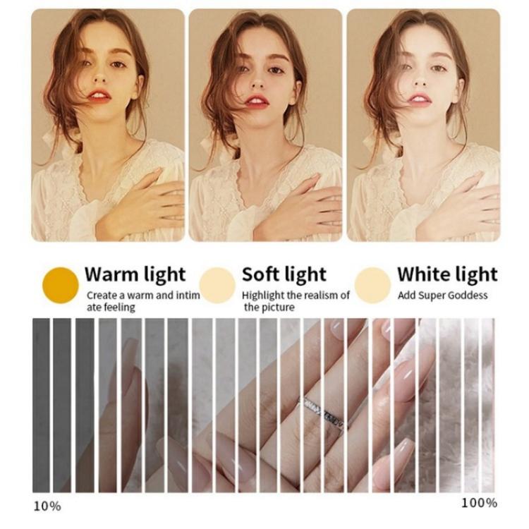 M21X 35W Beauty Tattoo Eyebrow Eyelash Nail Art Lighting Lamp with Phone Stand, Plug:AU Plug(White) - Selfie Light by buy2fix | Online Shopping UK | buy2fix