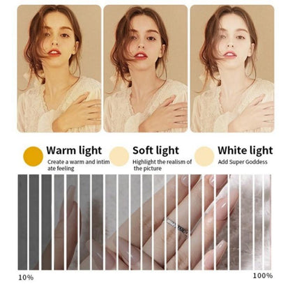 M21X 35W Beauty Tattoo Eyebrow Eyelash Nail Art Lighting Lamp with Phone Stand, Plug:AU Plug(White) - Selfie Light by buy2fix | Online Shopping UK | buy2fix