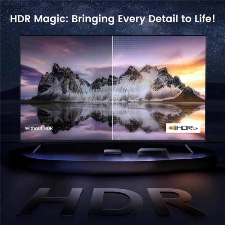 Q8-3 For Gaming Consoles PC TV Box Ultra Thin 3x1 HDMI 2.1 Switch 8K 60Hz Adapter - Switch by buy2fix | Online Shopping UK | buy2fix