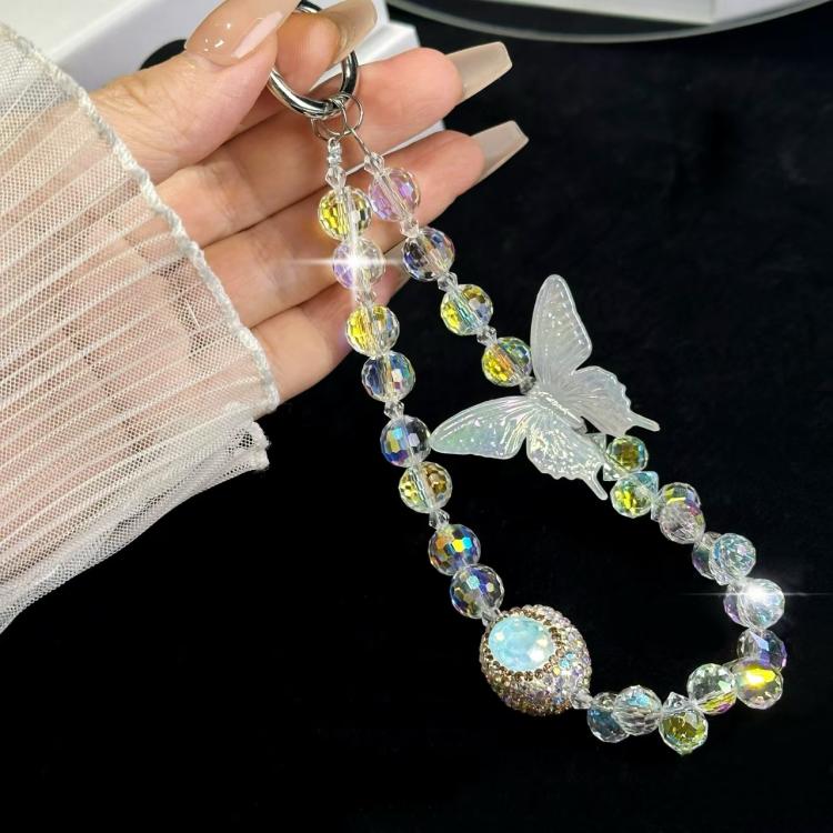 Heavy Industry Diamond-Rncrusted Sparkle Retro Phone Chain(Blue) - Lanyards & Wrist Straps by buy2fix | Online Shopping UK | buy2fix