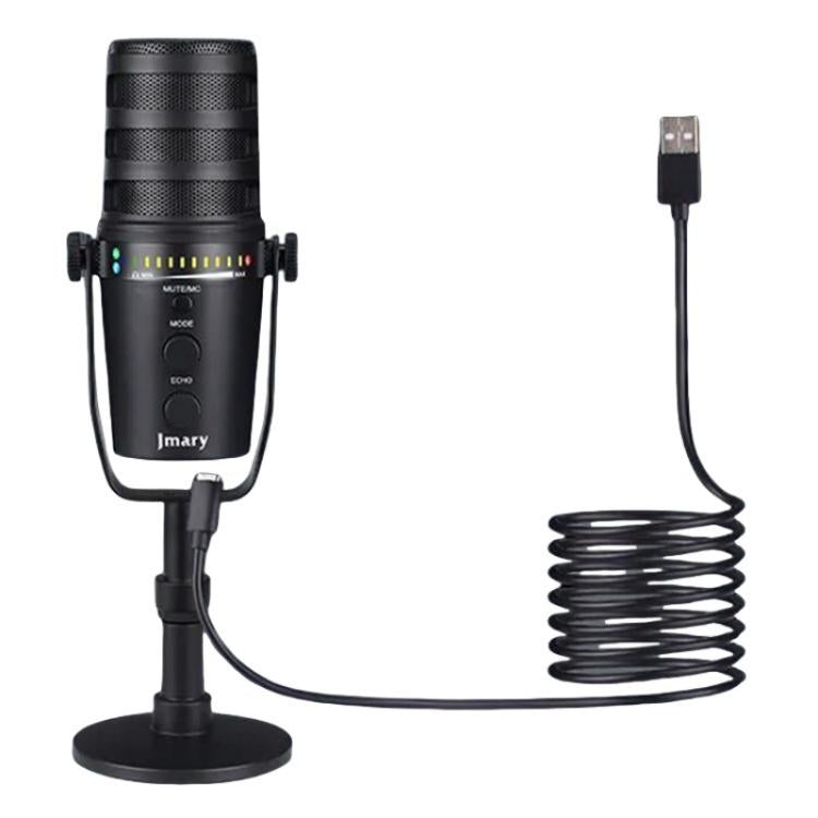 JMARY MC-PW12 360 Degree Rotating USB Desktop Microphone - Microphone by Jmary | Online Shopping UK | buy2fix