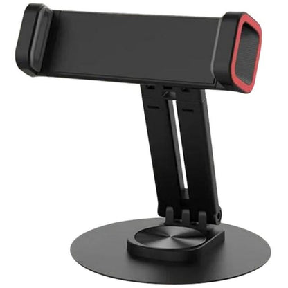 JMARY MK63 Foldable 360 Degree Rotating Base Desktop Phone Tablet Holder - Stand by Jmary | Online Shopping UK | buy2fix